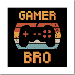 Gamer Bro Posters and Art